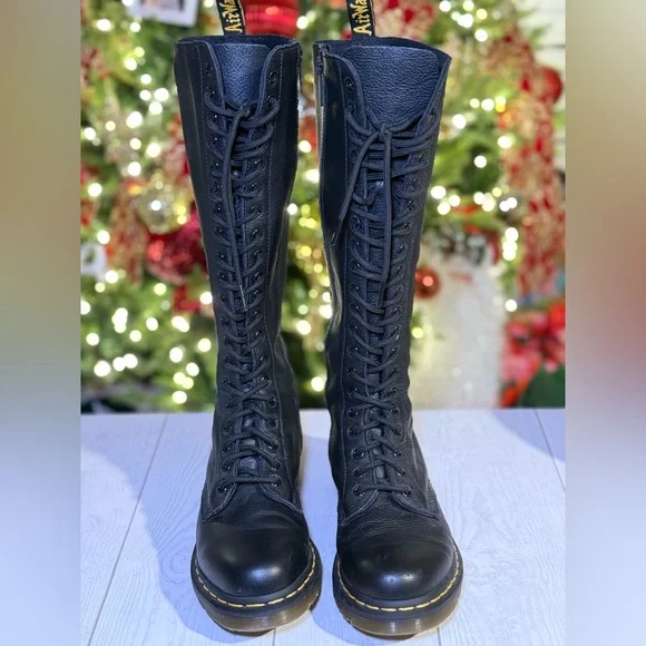 Womens Dr. Martens 1B60 Bex Knee-High Boot - Black - Picture 2 of 11